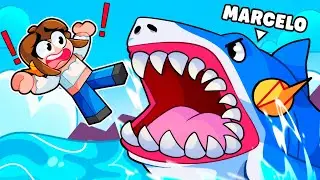I BECAME a SHARK and SWALLOWED EVERYONE in ROBLOX!