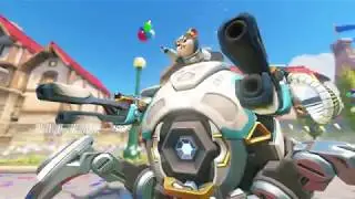 WRECKING BALL HAMMOND | OVERWATCH | FAKEHART GAMING (HIGHLIGHTS)