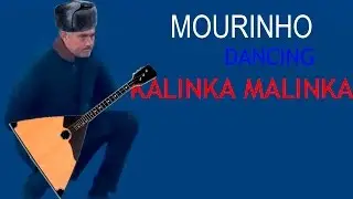 Mourinho dancing Kalinka Malinka