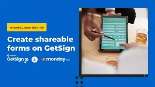 Shareable web forms with GetSign