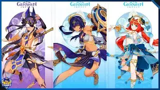 Cyno | Nilou | Candace Leaked GamePlay and Abilities | Sumeru Update 3.0