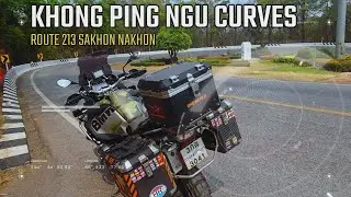 🇹🇭 Khong Ping Ngu Curves | Route 213 | Sakhon Nakhon