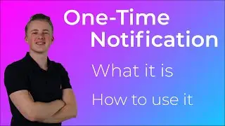 Facebook One-Time Notification | What it is & How to use it