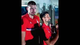 Nikola Jokic i Novak Djokovic 🇷🇸 🏀 🎾 🐐 🃏 🥇