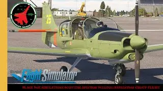 Black Box Simulations Scottish Aviation Bulldog Navigation Group Flight | Sim Pylote | MSFS