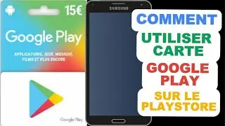 Utiliser une carte Google Play sur le Play Store 