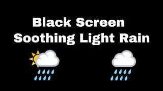 🎧Light Rain And Music For Better Sleep [Meditation] Sleep better all night