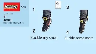 How to buckle my shoe (step by step)