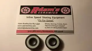 Adam's Full black Ceramic Bearings