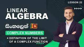 Definition of the Limit of a Complex Function in Linear Algebra | SL Android