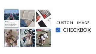 Create Custom Image Checkbox using HTML and CSS | HTML தமிழில்