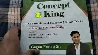 Math Concept King Gagan Sir Book Review | Math Concept King Book For SSC Exams
