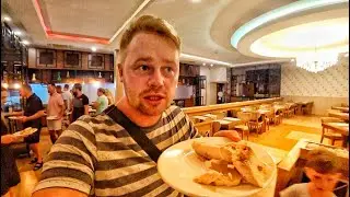 SHOCKING DINNER at the Transatlantik Hotel & Spa 5*. BUFFET TABLE BY NEW RULES. Türkiye vacation