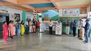 स्वच्छता एवं हिंदी पखवाड़ा part-1 Jnv Almora