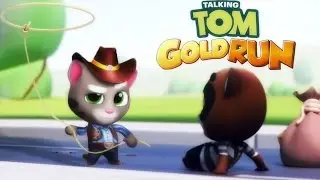 * ГОВОРЯЩИЙ ТОМ бег за золотом #20 * КОВБОЙ ТОМ * для детей малышей