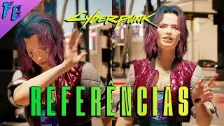 As referências no modo foto de Cyberpunk 2077