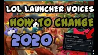How to Change League of Legends CLIENT to Any Language  [2020] [April]