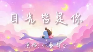 小蓝背心-目光皆是你（心跳版）『我戒不掉你 像戒不了呼吸，漫长的距离 我用思念来代替。』🎵【动态歌词Lyrics video】#超好听 #music #lyrics #pinyin