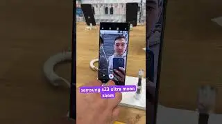samsung s23 ultra moon zoom #samsungs23ultra #zoom100 #rambirbro #shorts