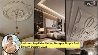 Bedroom Pop False Ceiling Designs | Simple And Elegant Designs 2023 | Bedroom gypsum ceiling | I.A.S