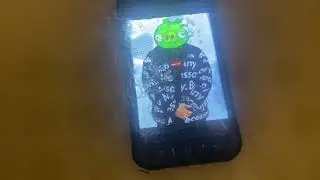 galaxy xcover 3 water test while playing bad piggies drip
