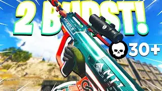 The *2 BURST* CW AUG is INSANE! 36 KILLS (BEST CW AUG CLASS WARZONE)