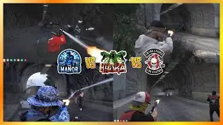 Hydra vs Manor vs Chaos Legion // Gold Transport Mission (Multi POVs) | NoPixel 4.0 GTA RP
