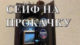 Backlight in a gun safe for 500 rubles.