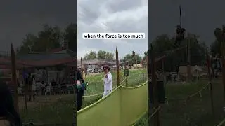 when you can’t handle the force