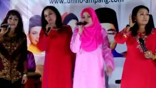 Farisha Irwayu Ghali Liza Abdullah Anne Abdullah Laila Nasir Linda Helmi - Selamat Hari Raya