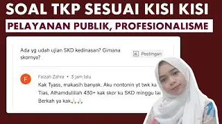 SKD CPNS TKP PELAYANAN PUBLIK SOSIAL BUDAYA