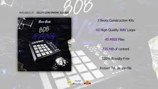 DaBaby x 808 Mafia x Lil Baby (Construction Kits + Midi) Trap Sample Pack 2021