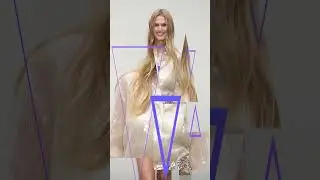 Toni Garrn at Alberta Ferretti Fashion Show 