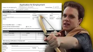 Skyrim Whiterun Guard Application (Arrow to the knee)