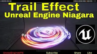Trail Effect | Unreal Engine Niagara | UE4 Niagara