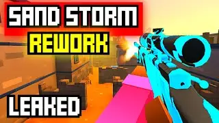 Krunker NEW SANDSTORM (MAP) REWORK LEAKED! + Map name