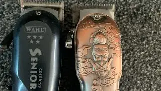 CLIPPER WARS!!! WAHL SENIOR...VERSUS KEMEI KM 3705 HAIR CLIPPER COMPARISON