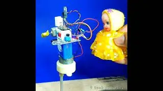automatic sensor hw battery dc motor fan project / school scince projects