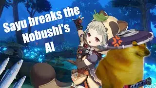 Breaking Mob AI with Ninja Skills: How to make daily commissions fun! Feat: Sayu and Nobushi!