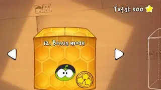 CUT THE ROPE - BONUS MODE BOX (ALL LEVELS, ALL STARS) 100% COMPLETE