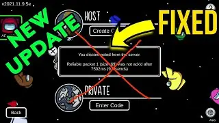 ''You are disconnected from server 