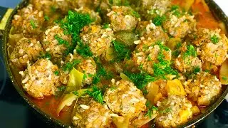 Вкусный обед для всей семьи,ленивые тефтели