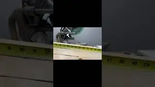 Fast as possible - Metabo HPT Multivolt 36v dual bevel sliding miter saw cutting footage Hikoki