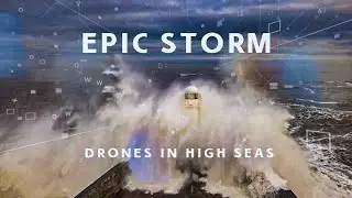 Unbelievable Drone Footage: South Gare Lighthouse Conquering the High Seas