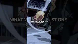 What’s the most one sided fight in avatar ! 