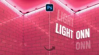 Add text In Perspective In Photoshop #photoshoptutorial