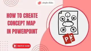 Step-by-Step Guide: Creating a Concept Map in PowerPoint #simpleslides #powerpointtutorials