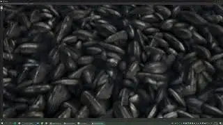 Sunflower Seed Material Design - Opengl View