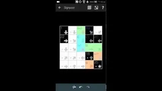 Signpost Solving - Simon Tatham's Puzzles