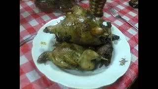 Woodcocks stewed with vegetables in tyndyr. Bonus: how to fry a fish bubble